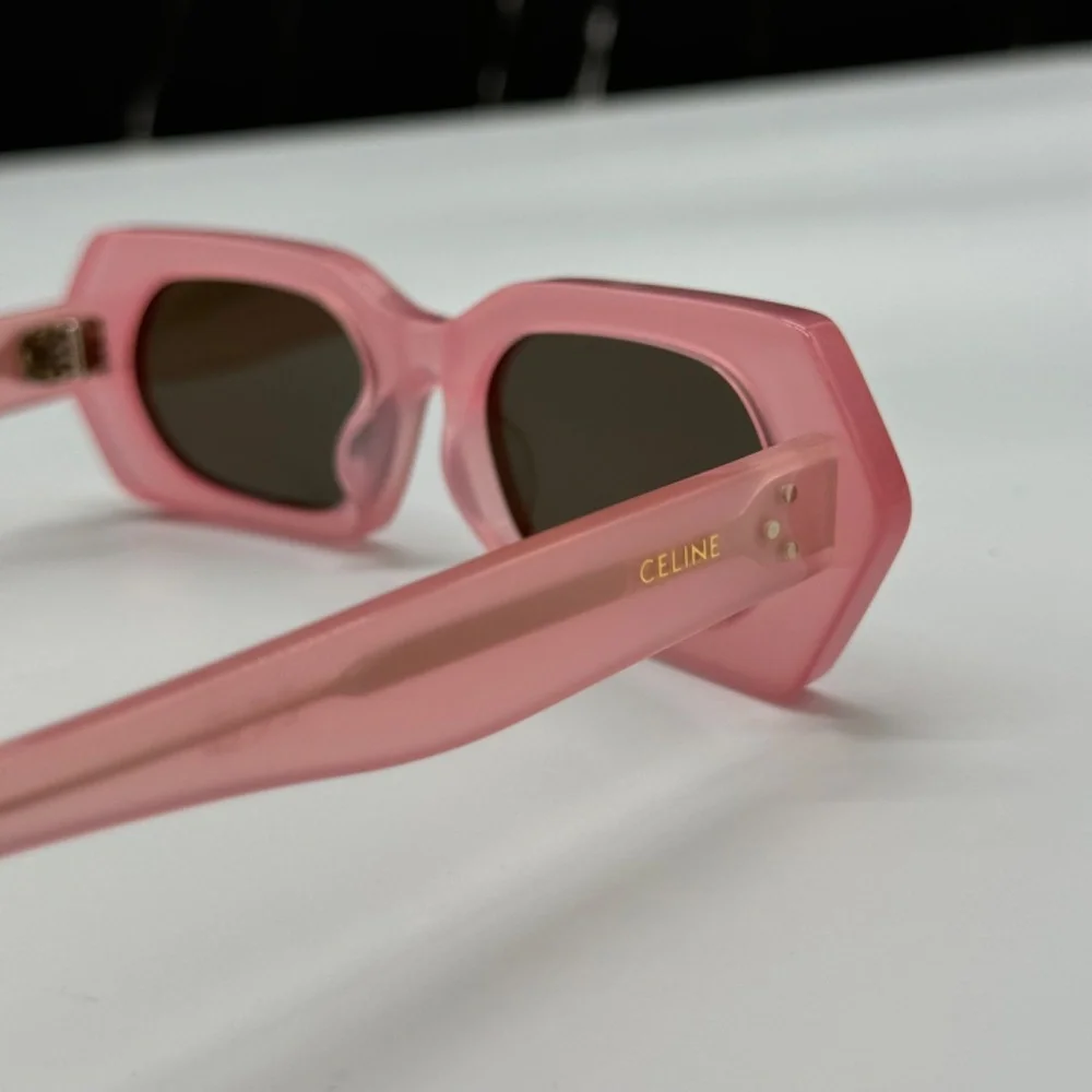 NEW CL40243I 72J CELINE PINK GREY GEOMETRIC WOMEN CELINE SUNGLASSES